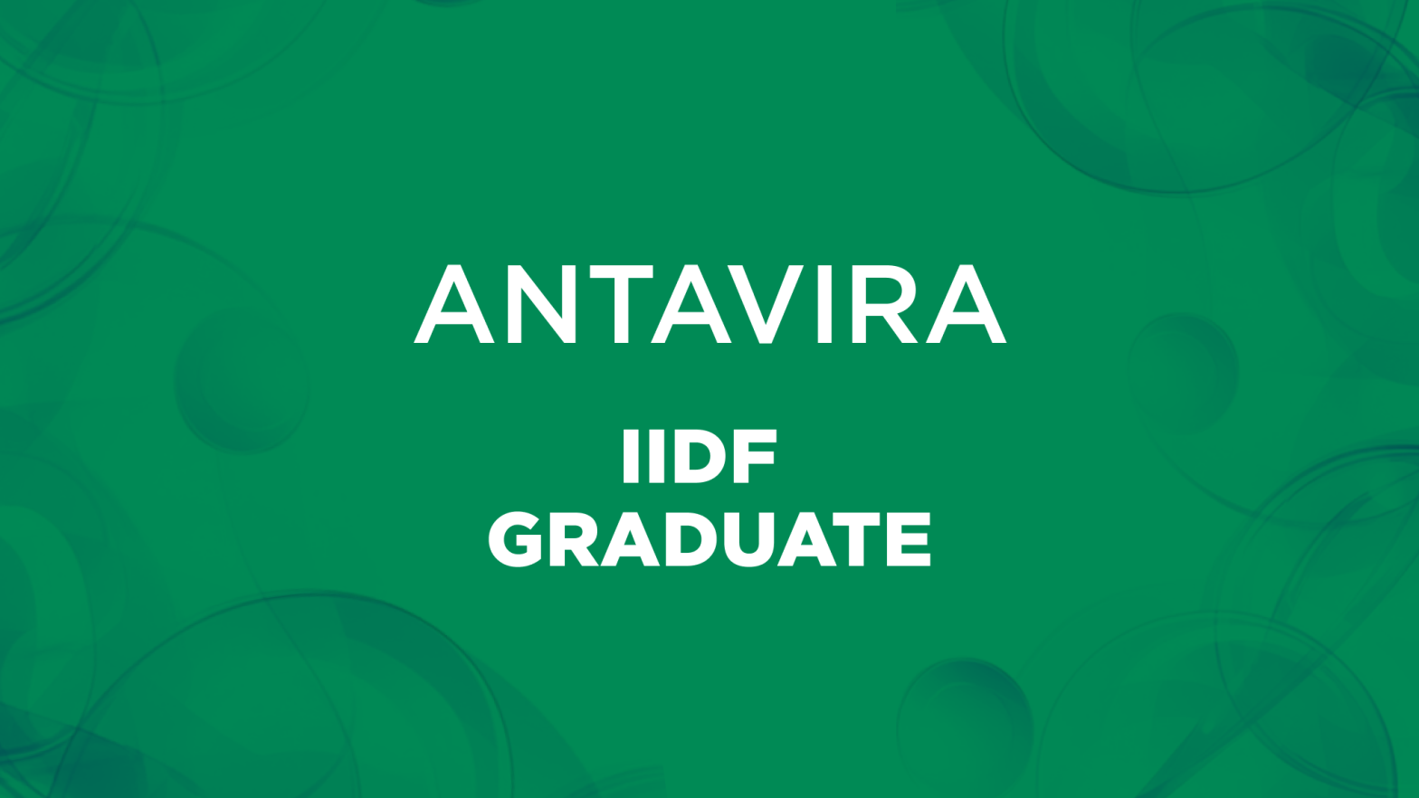 News cover for IIDF graduation